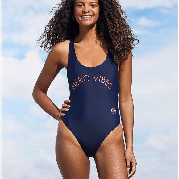 Aerie x Marvel Hero Vibes One Piece Swimsuit - Picture 1 of 11